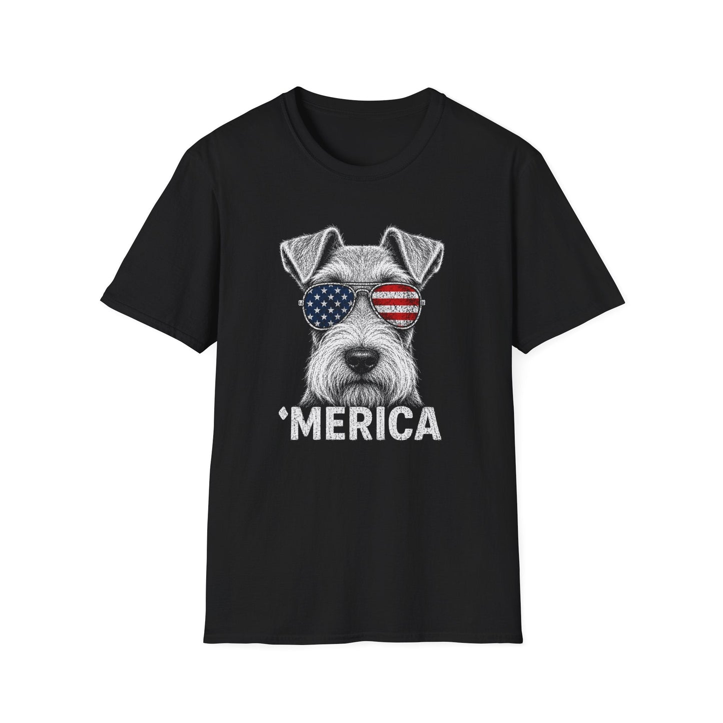 Wire Fox Terrier Merica Tee