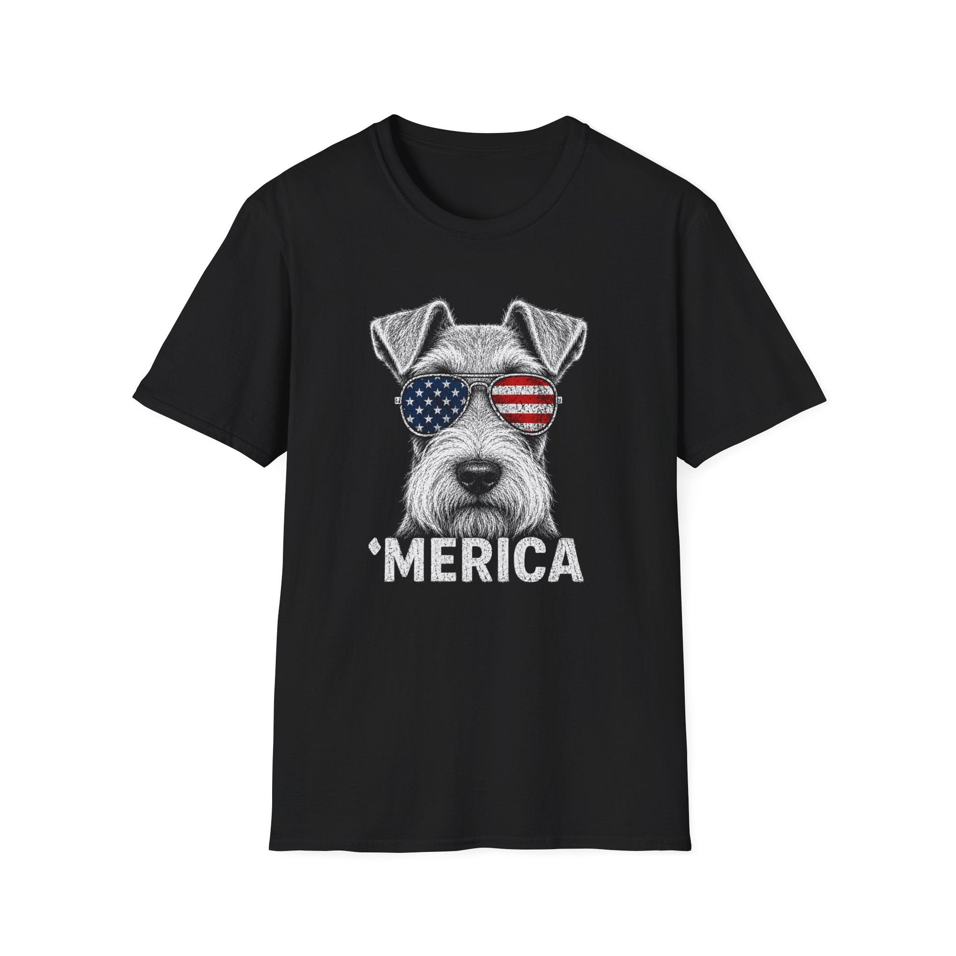 Wire Fox Terrier Merica Tee