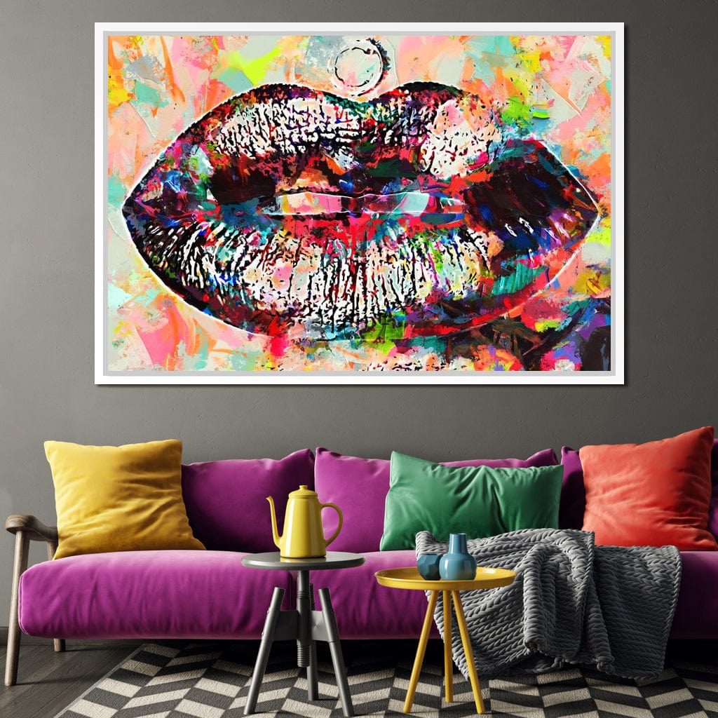 Kiss Pop Art 2 - Mateo Canvas Wall Art