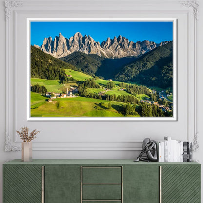 The Dolomites Canvas Wall Art