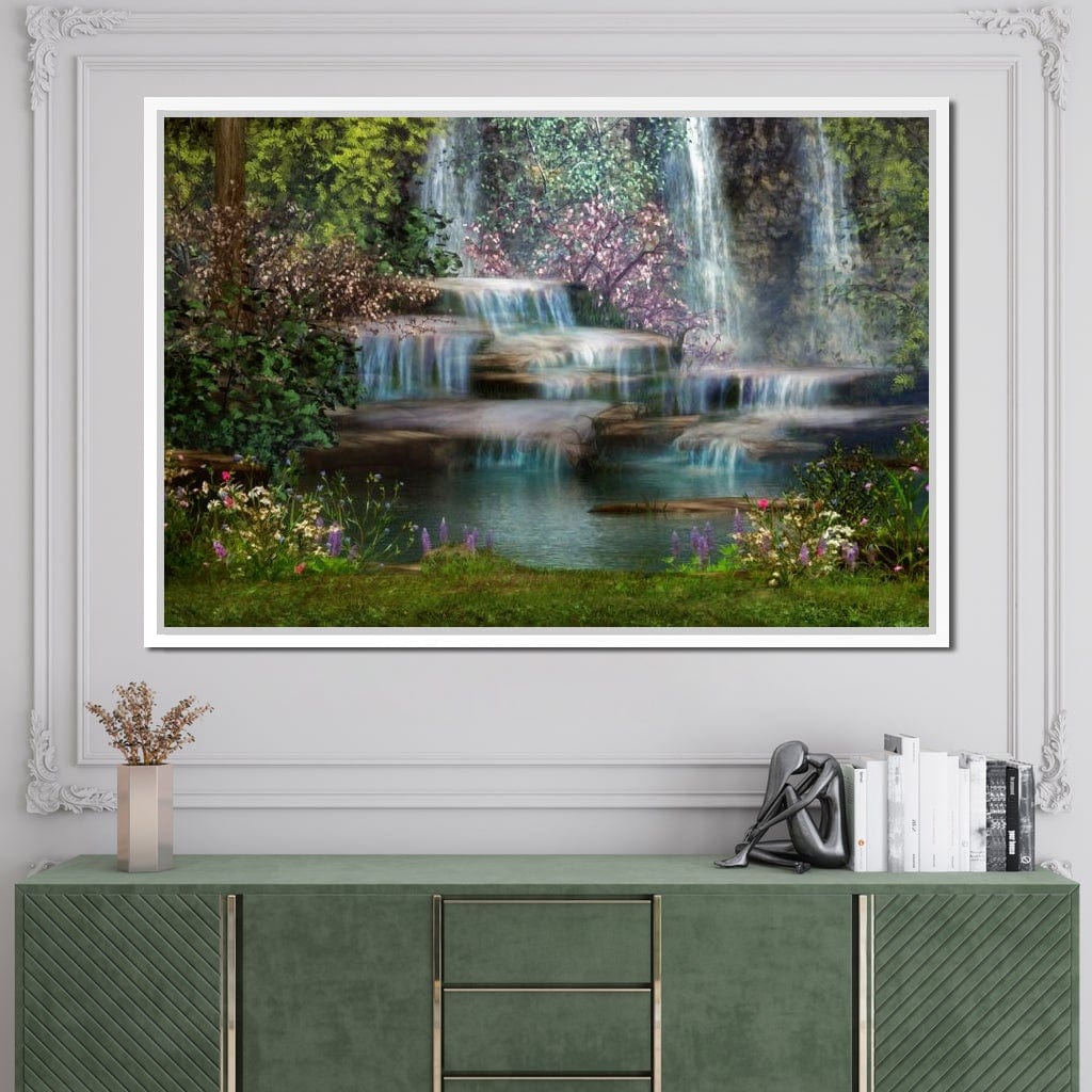 Fairy Cascade Canvas Wall Art