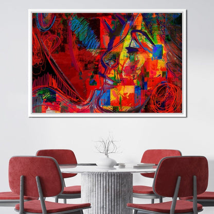 Kiss Canvas Wall Art