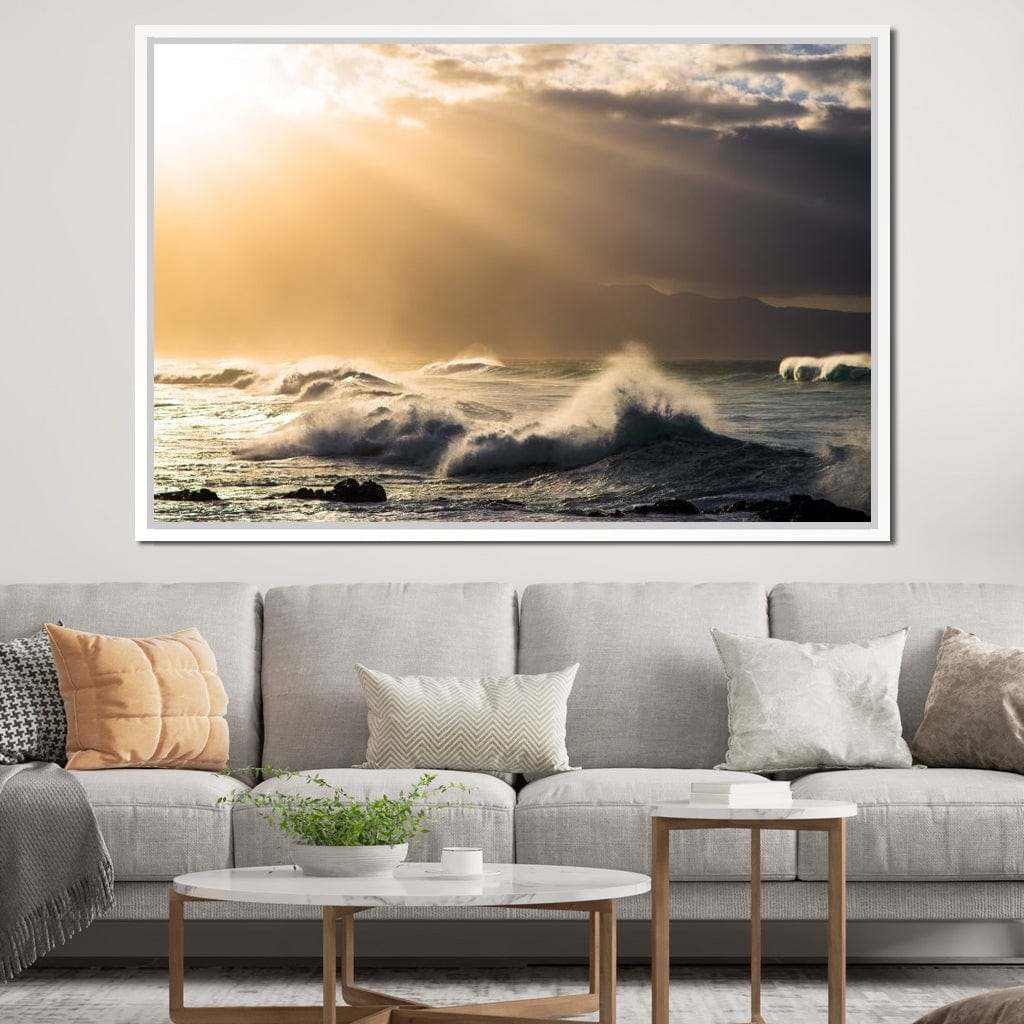 Light in Darkness Canvas Wall Art