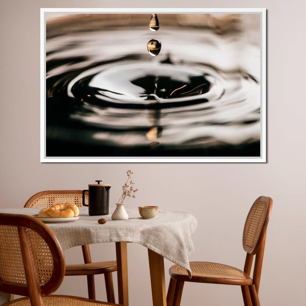 Drop Canvas Wall Art