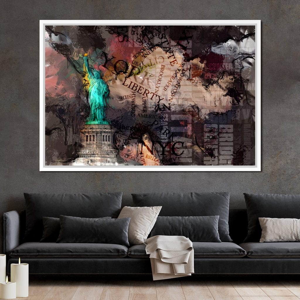 The Statue of Liberty Canvas Wall Art