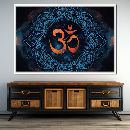 Om Mantra Canvas Wall Art