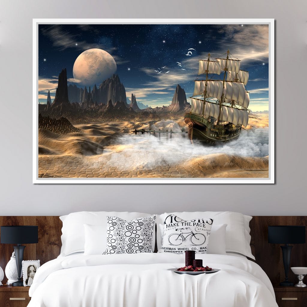 Fantasy Sea Canvas Wall Art