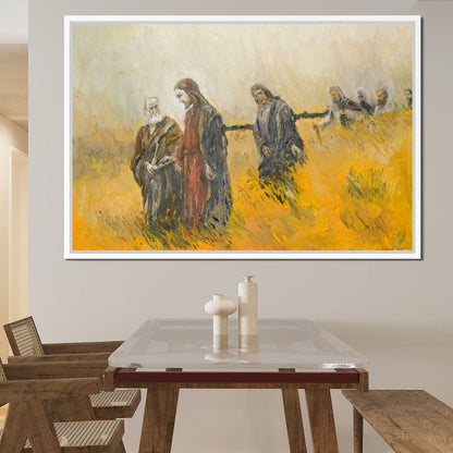 Religious Scene Canvas Wall Art