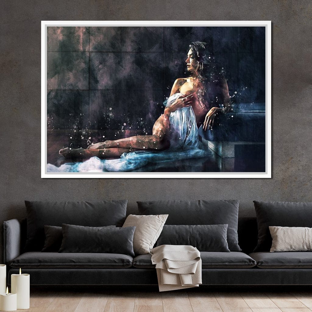 Beautiful Woman - Mateo Canvas Wall Art
