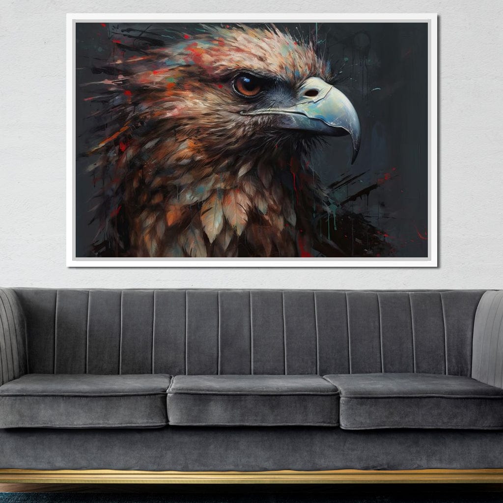 Red-Tailed Hawk Canvas Wall Art