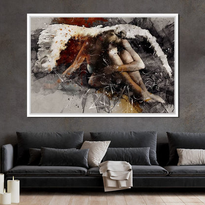 Broken Angel Canvas Wall Art