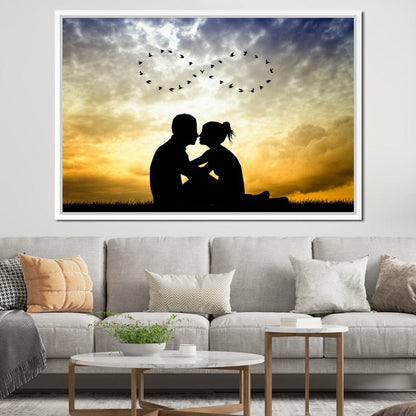 Love to Infinity Canvas Wall Art