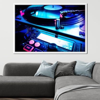 Long Live Vinyl Canvas Wall Art