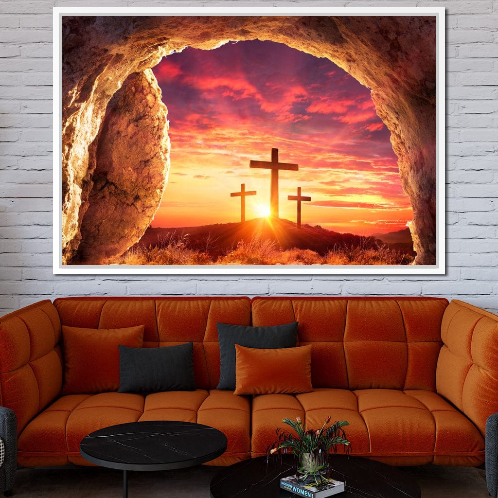 Ressurection Canvas Wall Art