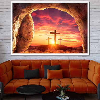 Ressurection Canvas Wall Art