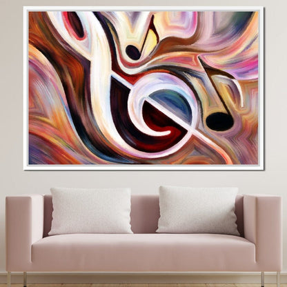 High Note Canvas Wall Art