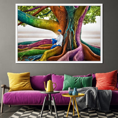 Just Dreaming Canvas Wall Art
