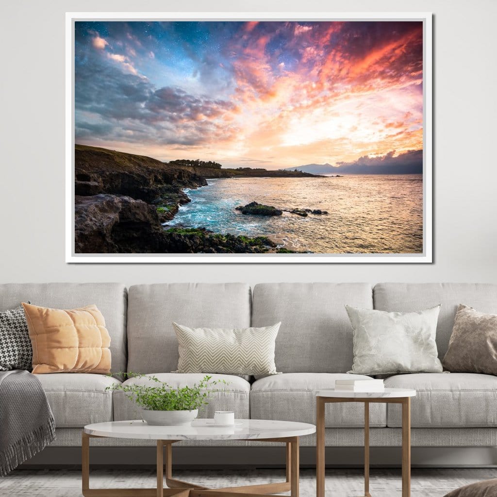 Night and Day Canvas Wall Art