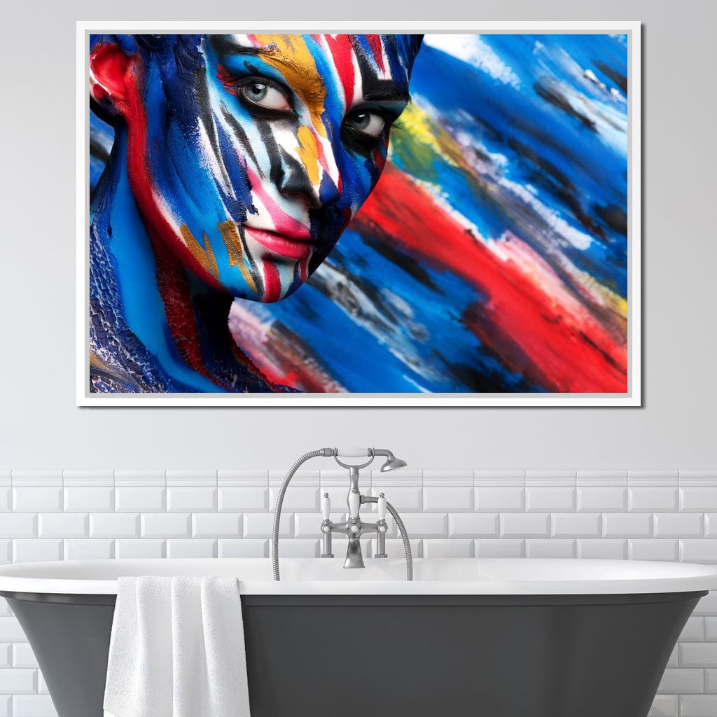 Body Art Canvas Wall Art