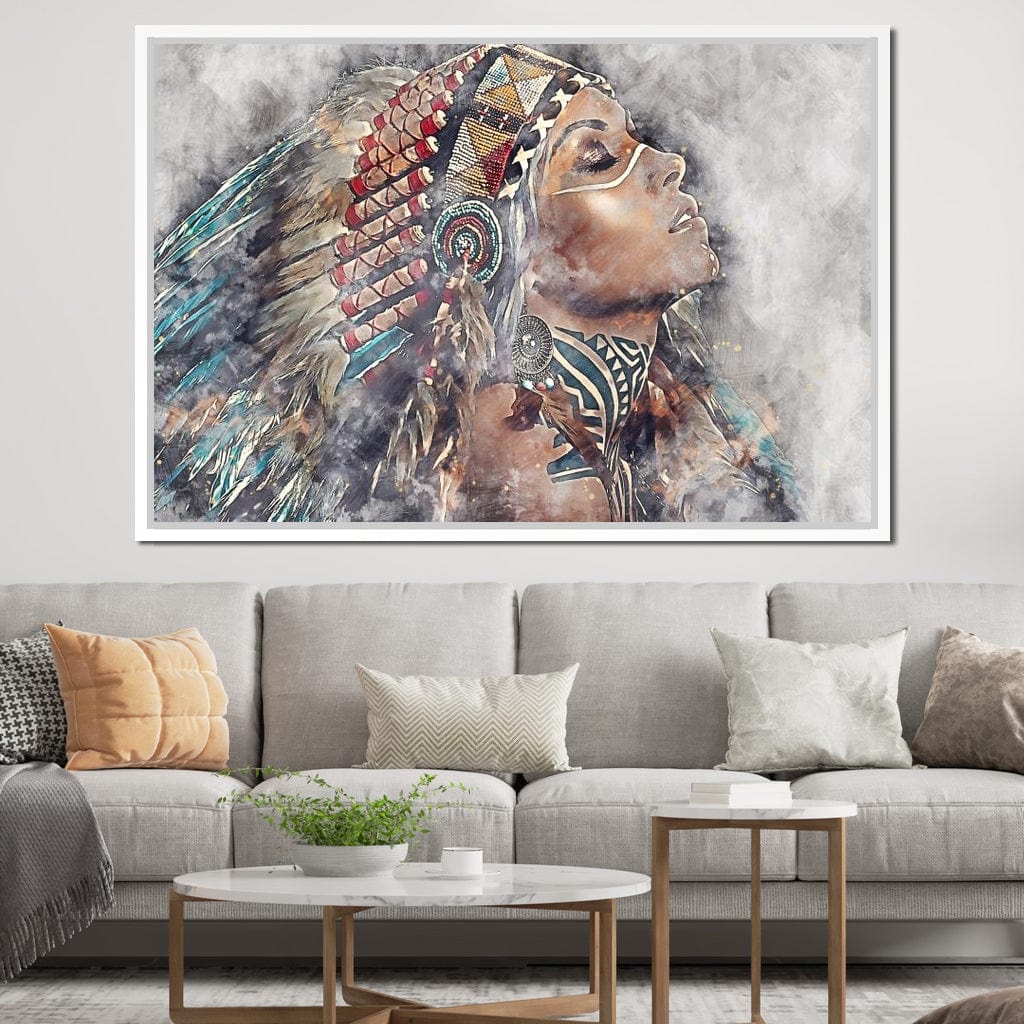 Squaw - Mateo Canvas Wall Art