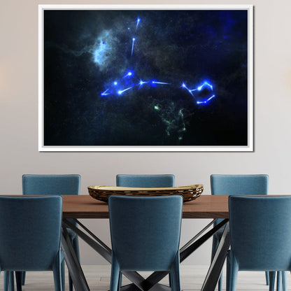Pisces Canvas Wall Art