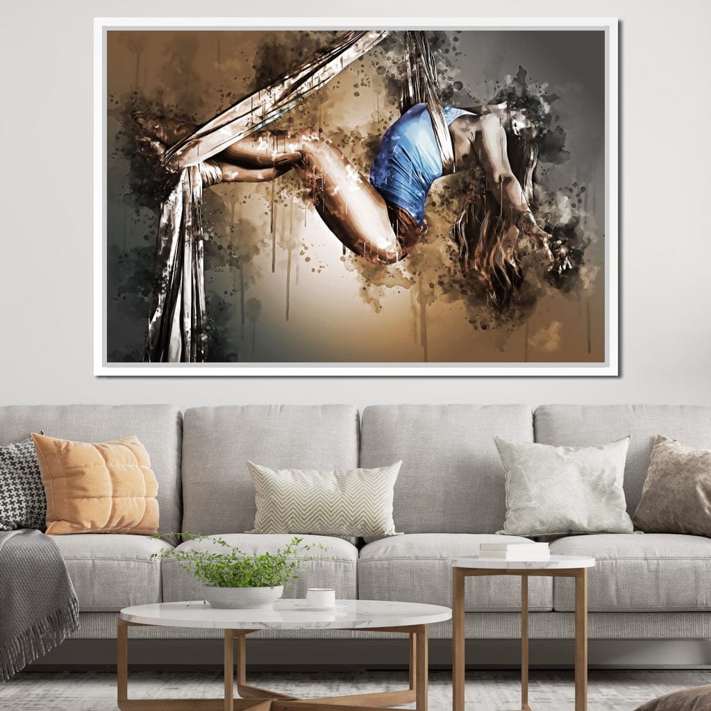 Acrobat Elegance Canvas Wall Art