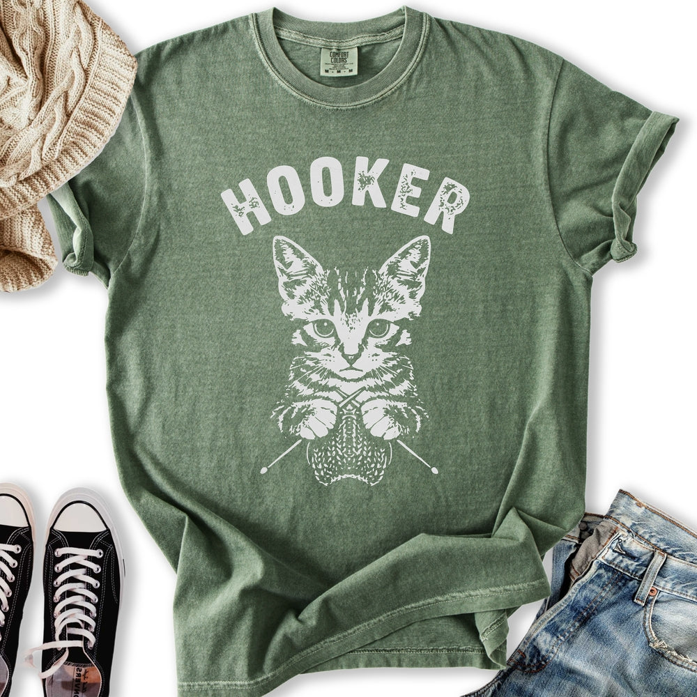 Hooker Cat Relaxed Tee