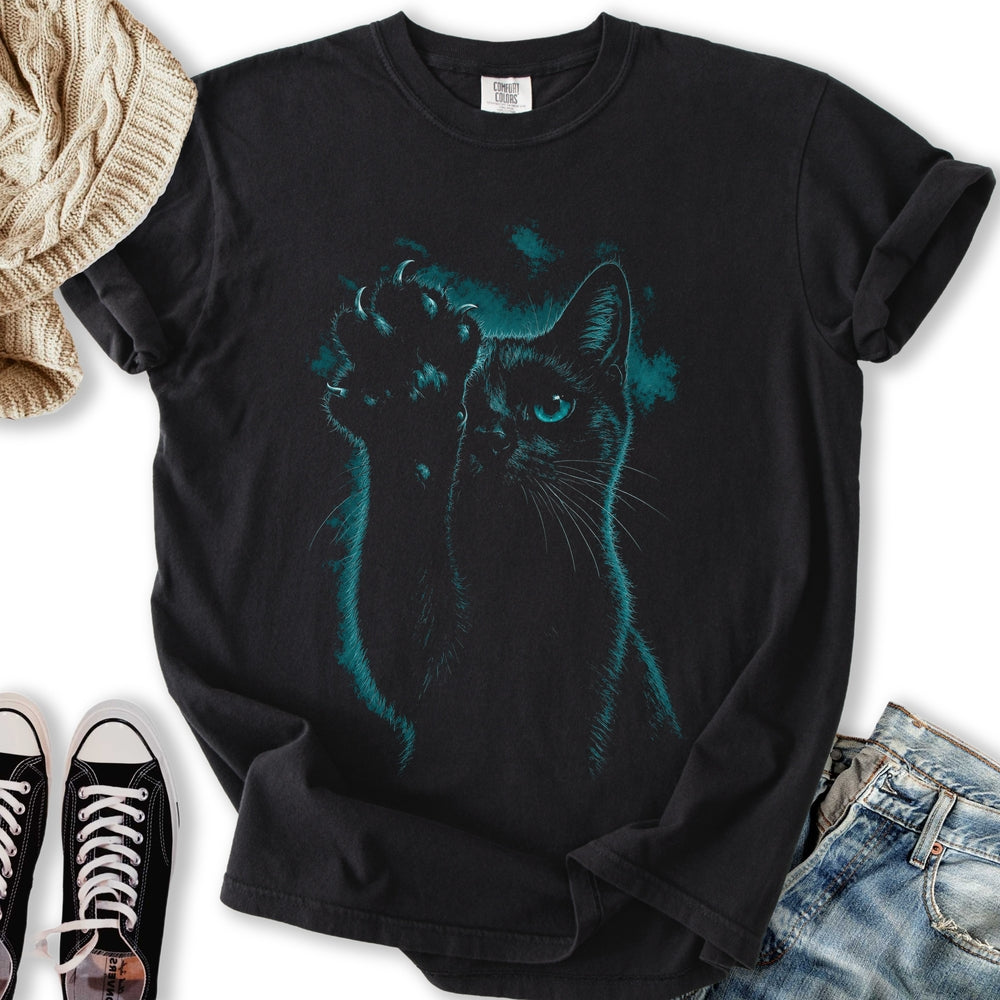 Black Cat Claws Relaxed Tee