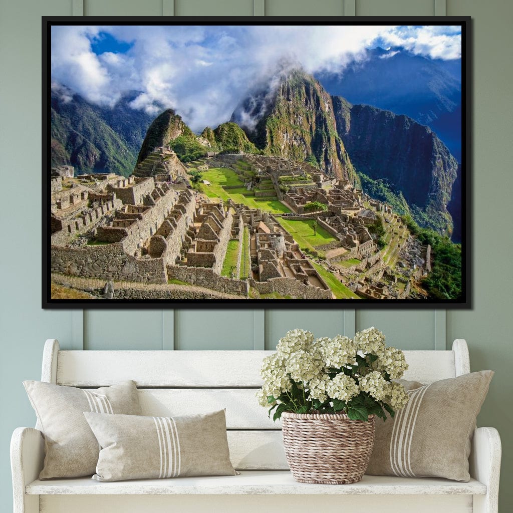 Machu Picchu Canvas Wall Art