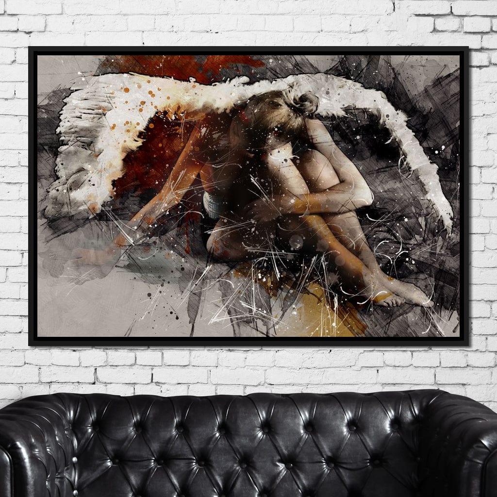 Broken Angel Canvas Wall Art