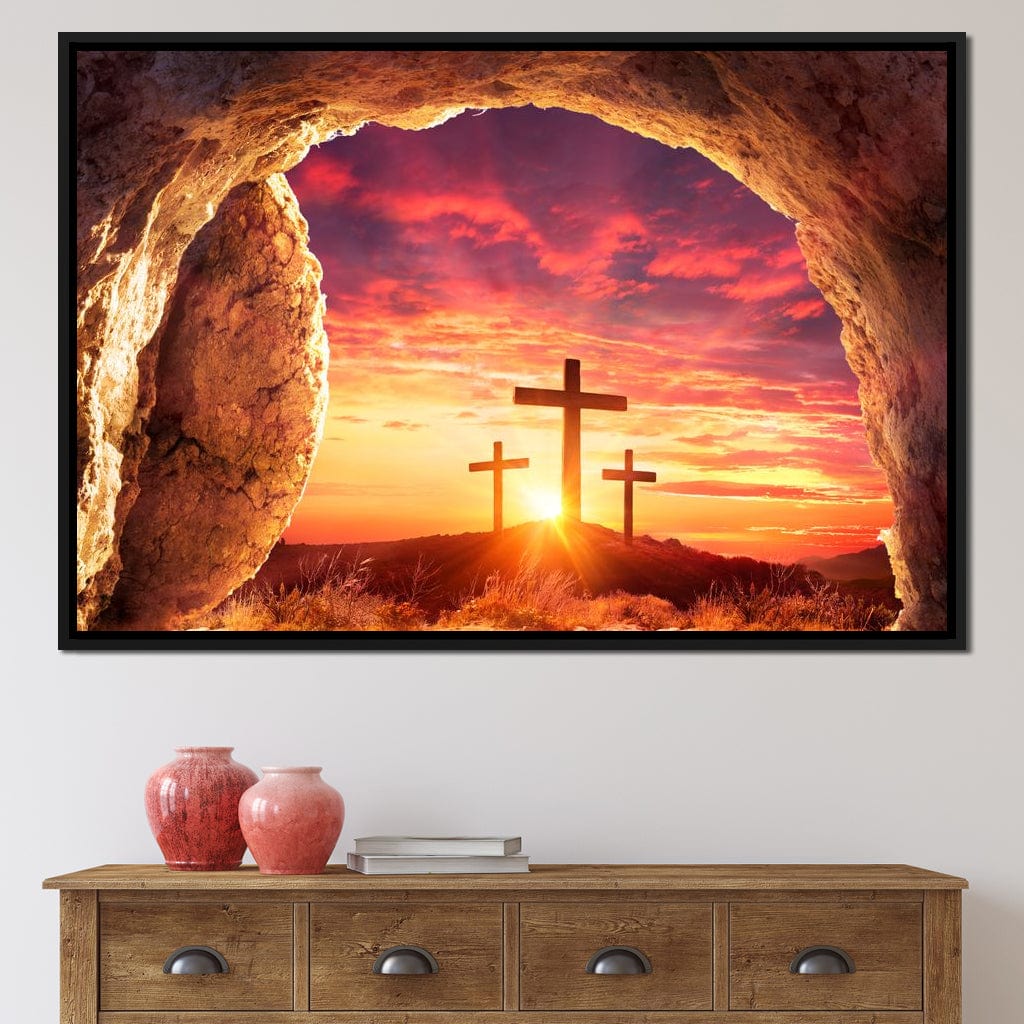 Ressurection Canvas Wall Art