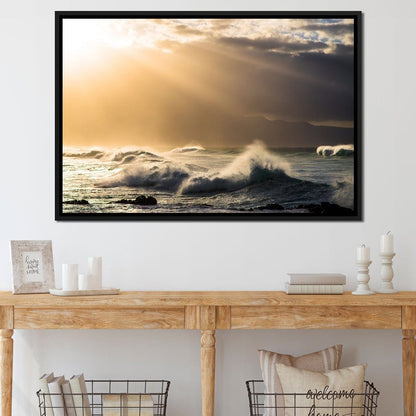 Light in Darkness Canvas Wall Art