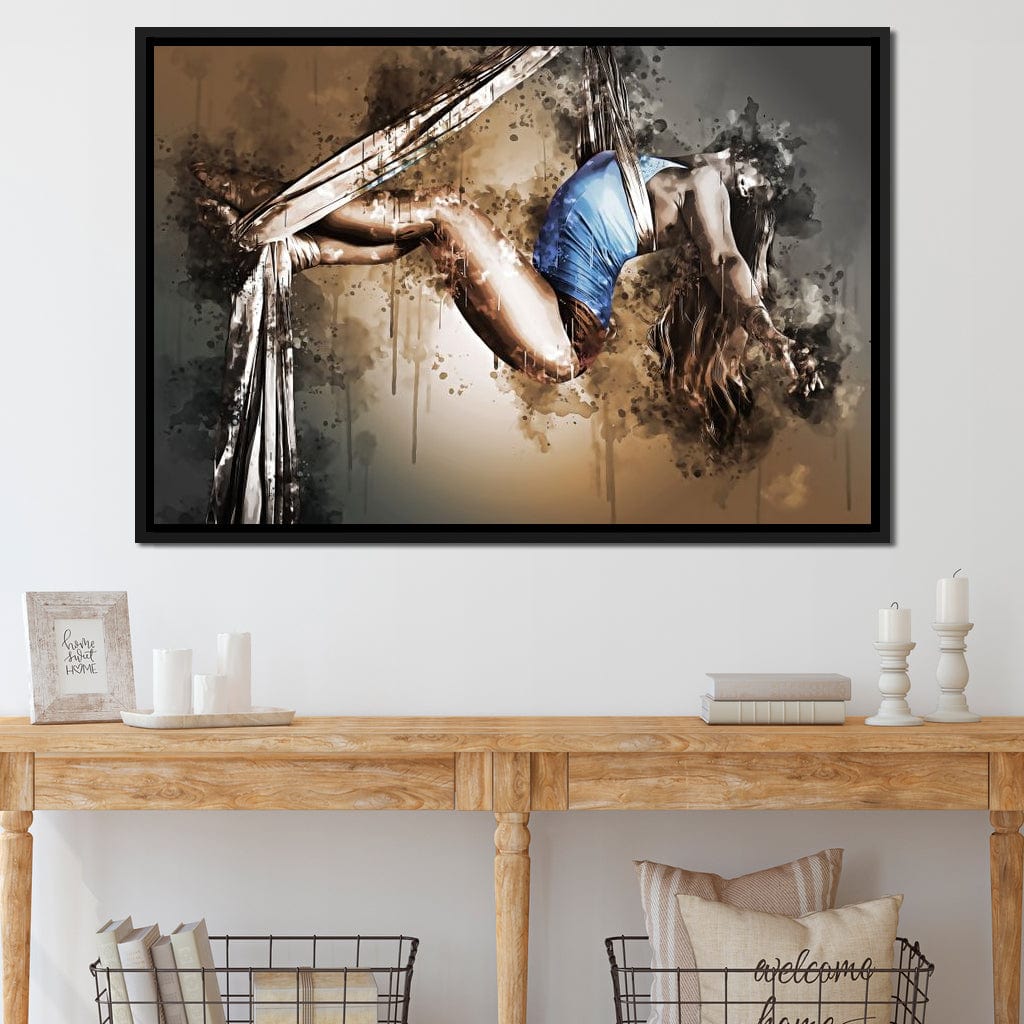 Acrobat Elegance Canvas Wall Art