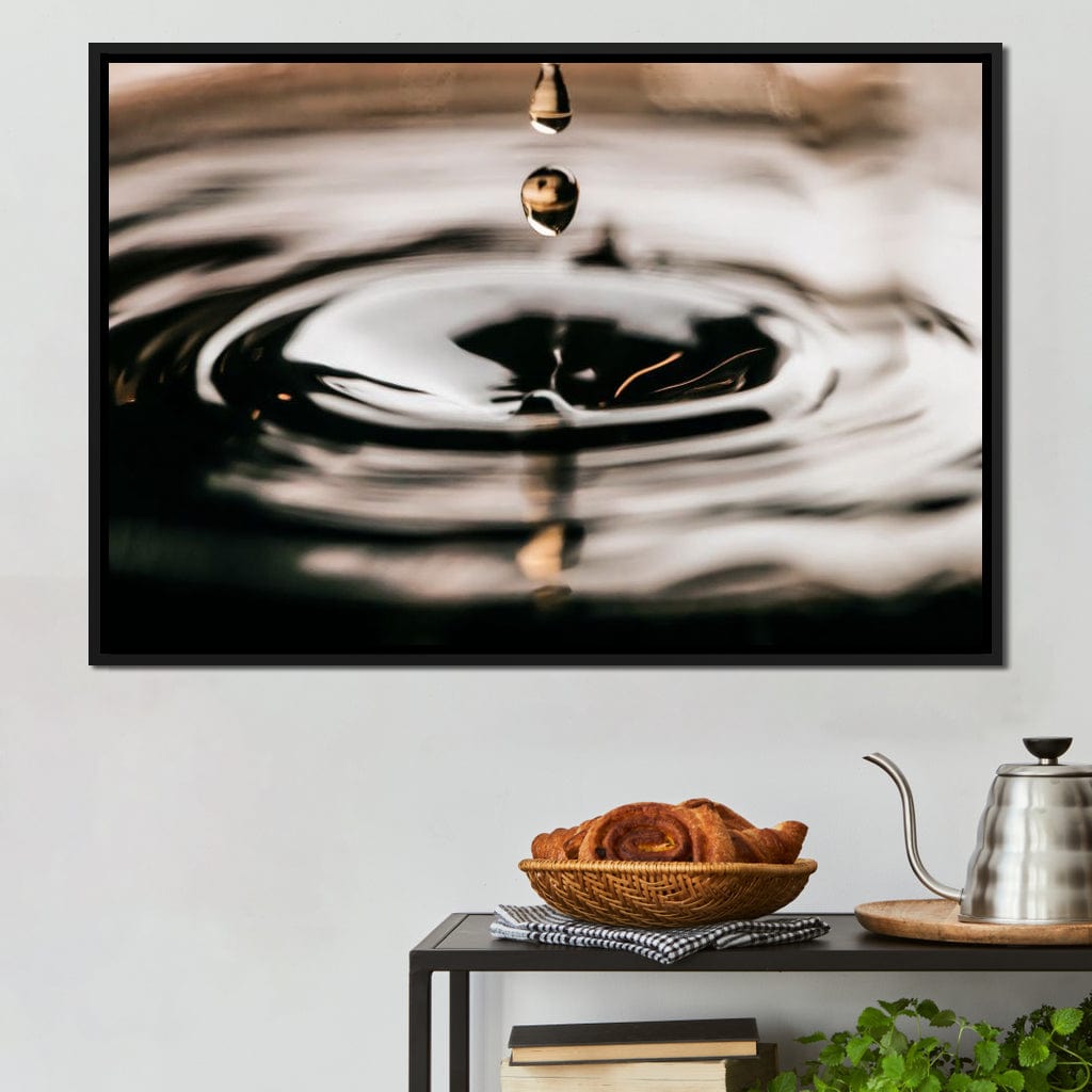 Drop Canvas Wall Art