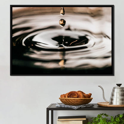 Drop Canvas Wall Art