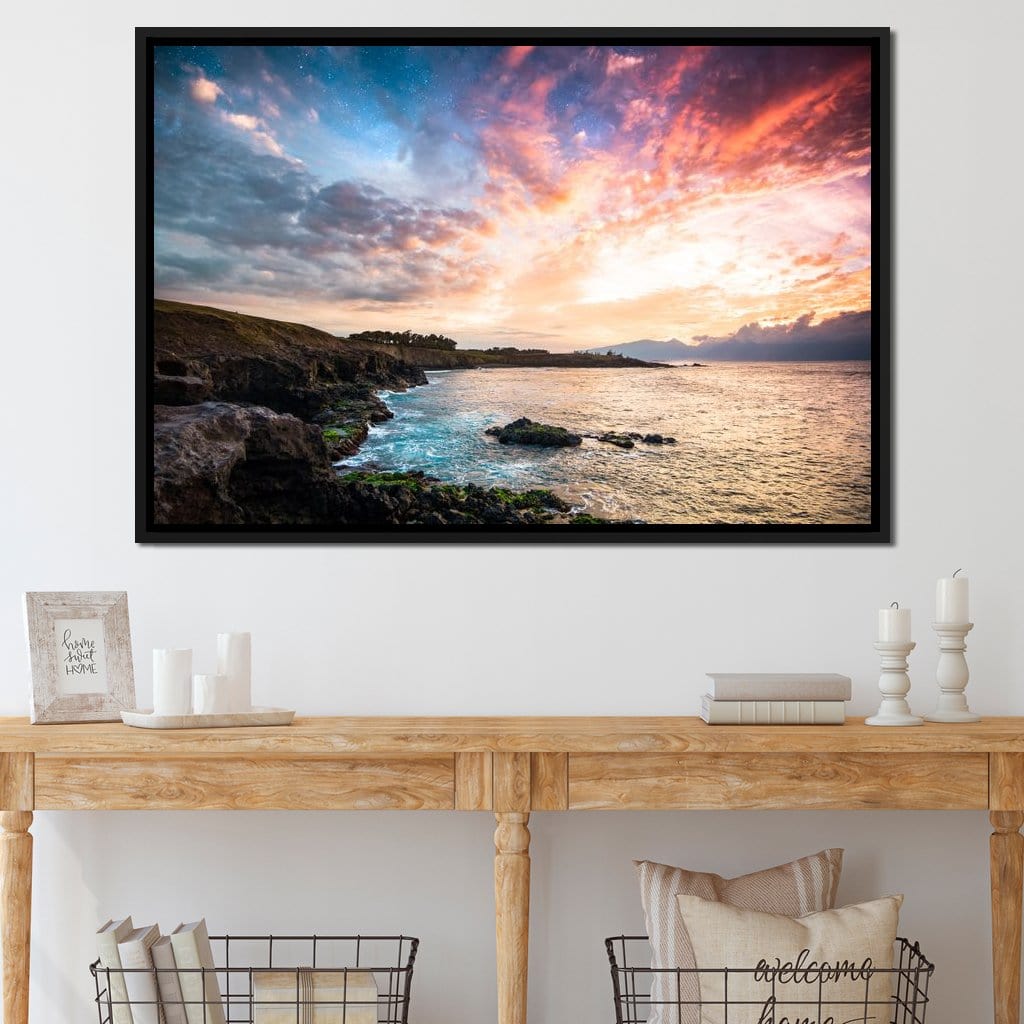 Night and Day Canvas Wall Art