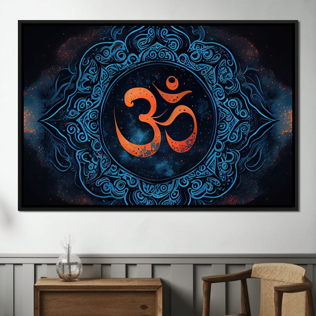 Om Mantra Canvas Wall Art