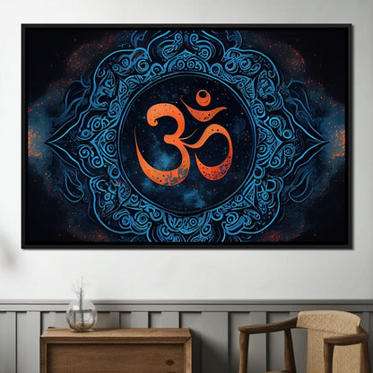 Om Mantra Canvas Wall Art