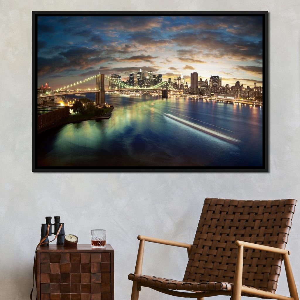Amazing New York Cityscape Canvas Wall Art