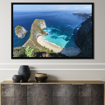 Kelingking Beach Canvas Wall Art