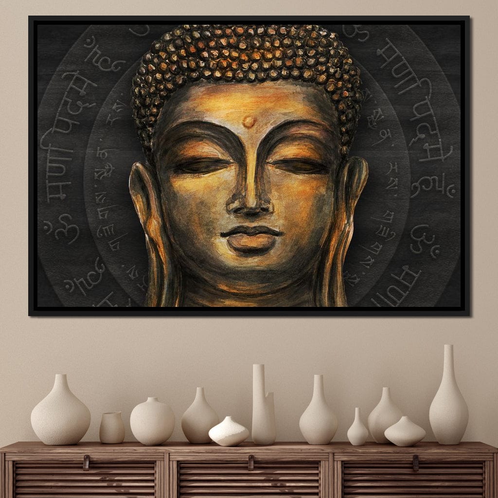 Traditional Buddha Canvas Wall Art