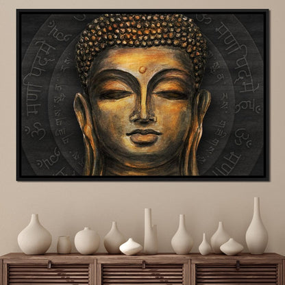 Traditional Buddha Canvas Wall Art