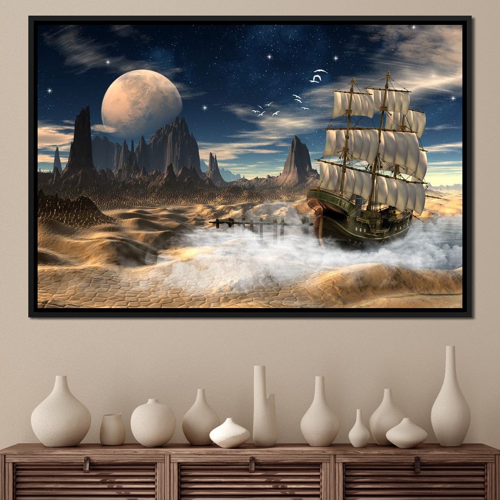 Fantasy Sea Canvas Wall Art