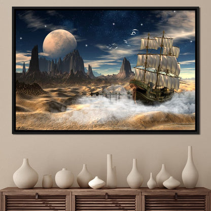 Fantasy Sea Canvas Wall Art