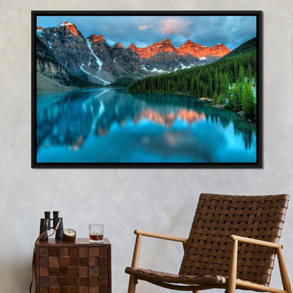 Moraine Lake Canvas Wall Art