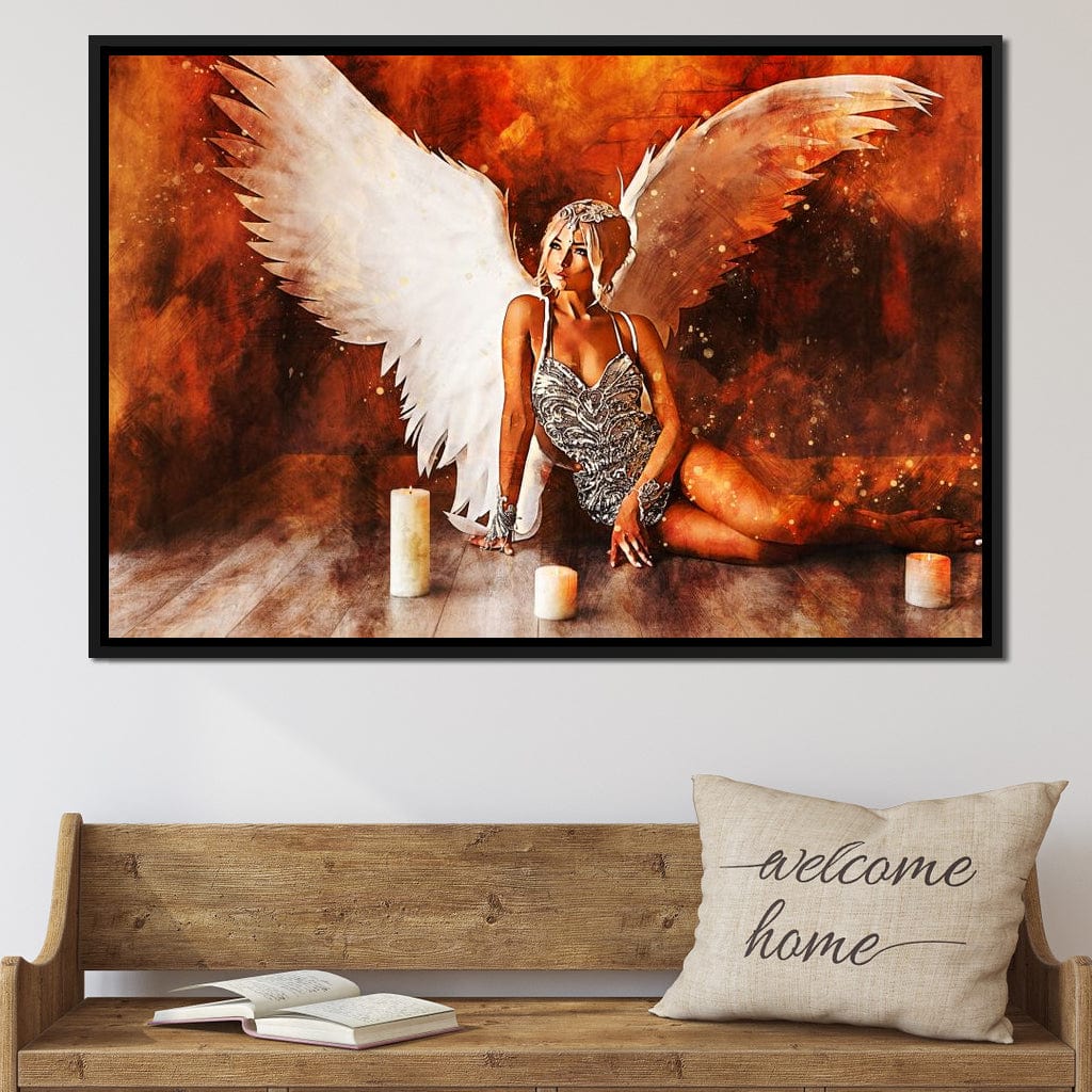 Angel Wings - Mateo Canvas Wall Art