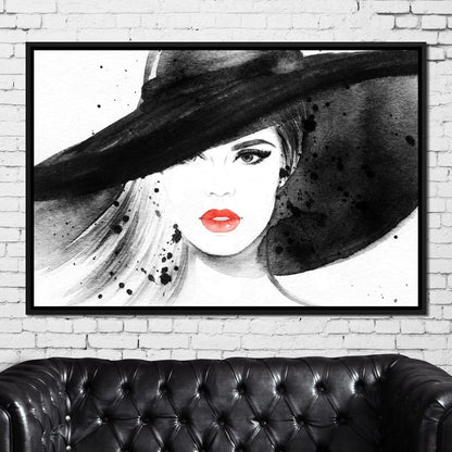 Fashion Icon Canvas Wall Art