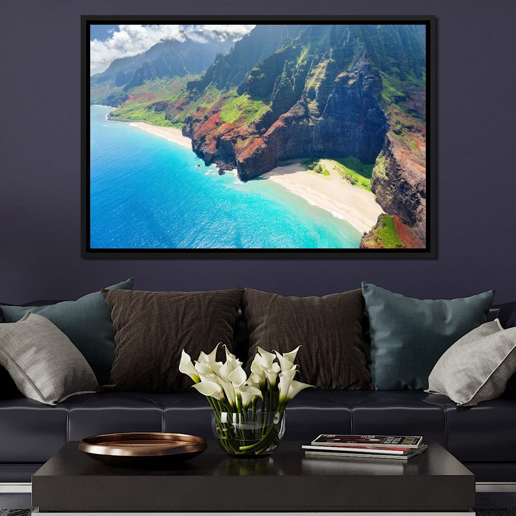 Kauai Island Canvas Wall Art