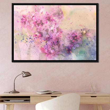Lilac Storm Canvas Wall Art