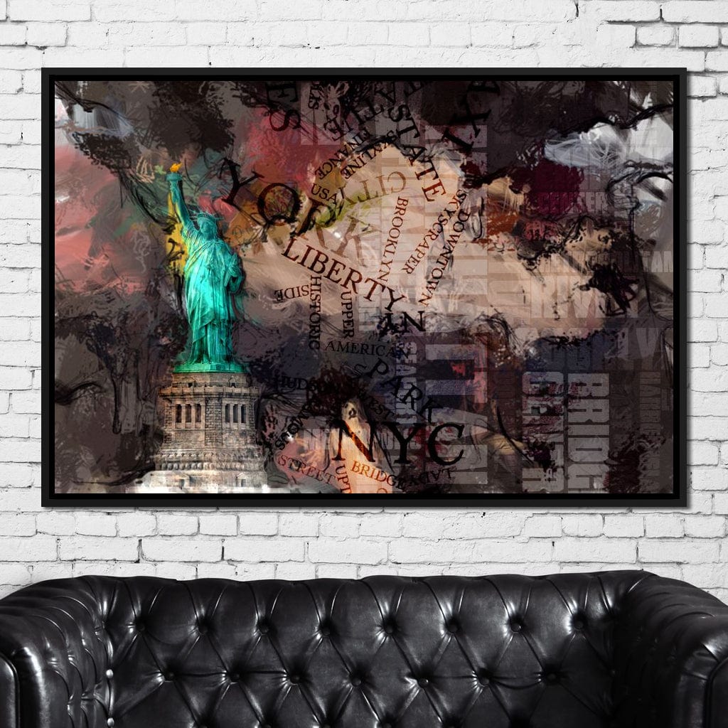 The Statue of Liberty Canvas Wall Art